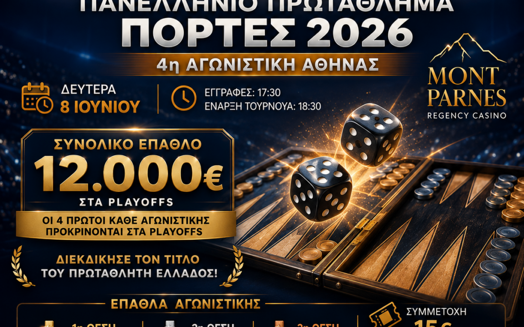4η Αγωνιστική Πρωταθλήματος Πόρτες Αθήνας 2026