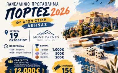 6η Αγωνιστική Πρωταθλήματος Πόρτες Αθήνας 2026